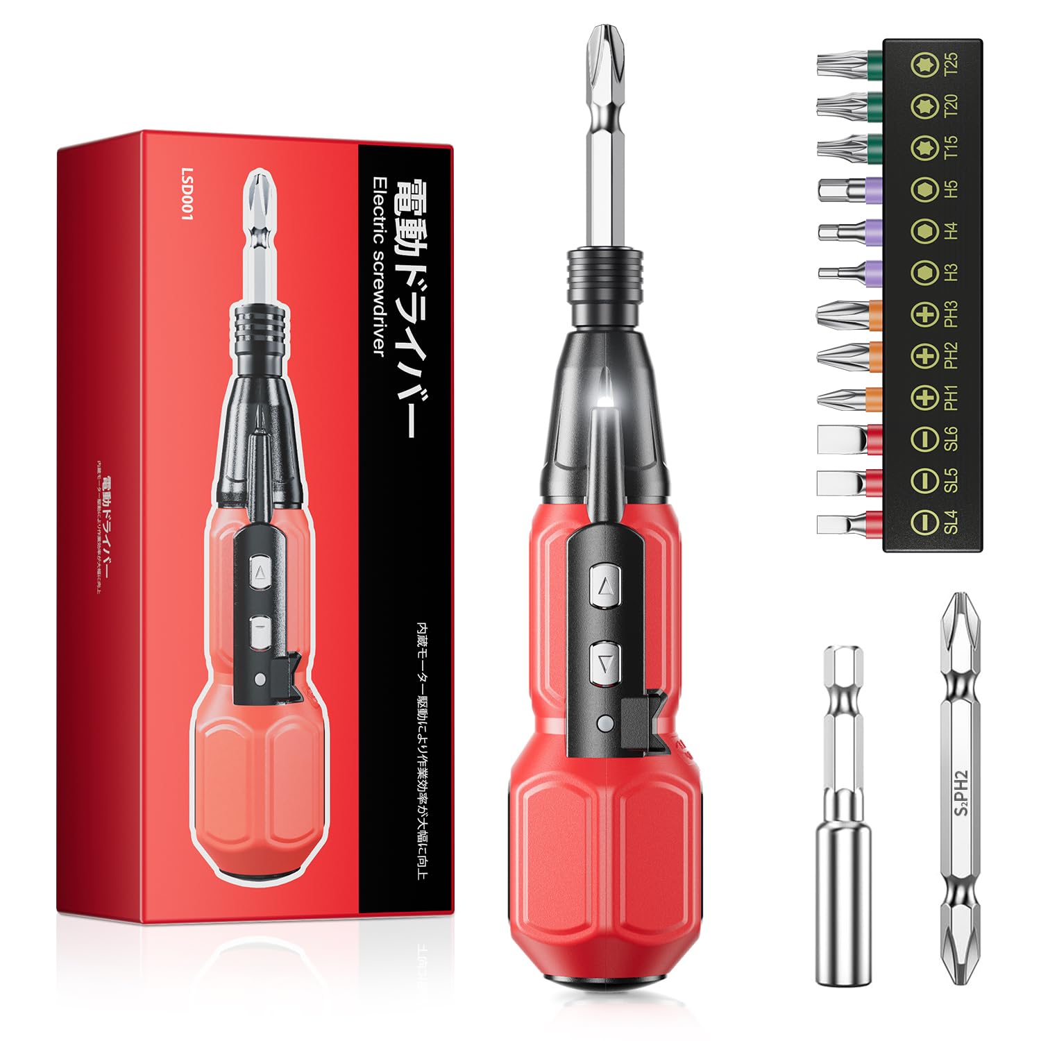 Amazon | 【2025年新スタンダードモデル】 電動ドライバー 小型
